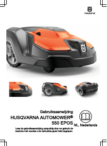 Handleiding Husqvarna Automower 550 EPOS Grasmaaier