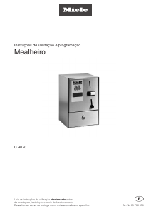 Manual Miele C 4070 Caixa registadora