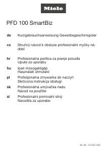 Priručnik Miele PFD 100 Perilica posuđa