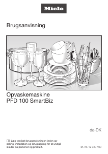 Brugsanvisning Miele PFD 100 Opvaskemaskine