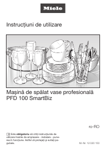 Manual Miele PFD 100 SmartBiz Maşină de spălat vase