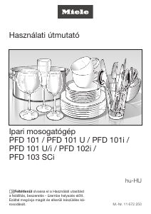 Használati útmutató Miele PFD 101 Mosogatógép