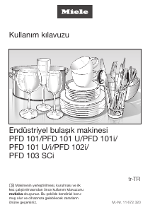 Kullanım kılavuzu Miele PFD 101 U Bulaşık makinesi