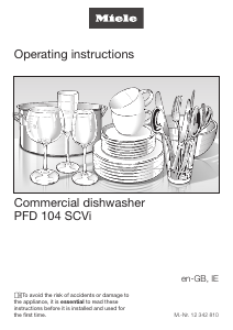 Handleiding Miele PFD 104 SCVi Vaatwasser