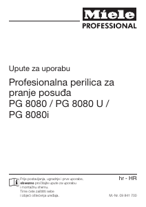 Priručnik Miele PG 8080 i Perilica posuđa