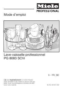 Mode d’emploi Miele PG 8083 SCVi Lave-vaisselle