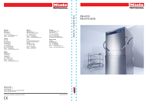 Manual Miele PG 8172 AE Máquina de lavar louça