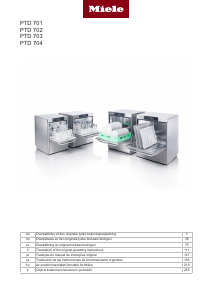 Brugsanvisning Miele PTD 701 Opvaskemaskine