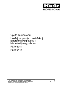 Priručnik Miele PLW 6111 Ormar za dezinfekciju