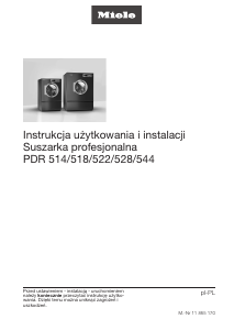 Instrukcja Miele PDR 514 COP Suszarka