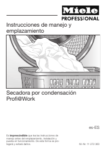 Manual de uso Miele PT 200C LW Profi@Work Secadora