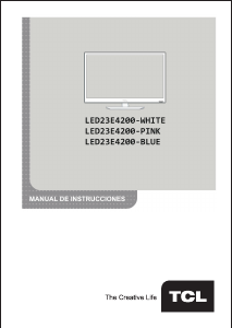 Manual de uso TCL 23E4200 Televisor de LED