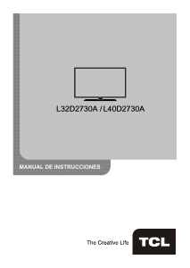 Manual de uso TCL L32D2730A Televisor de LED