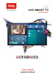 Manual de uso TCL L55E5800 Televisor de LED