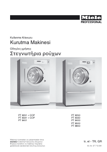 Kullanım kılavuzu Miele PT 8251 Kurutma makinesi