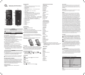 Manuale Switel M107D 3G Telefono cellulare
