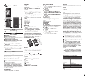 Manual Switel M220 Mobile Phone