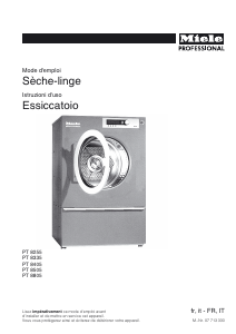 Manuale Miele PT 8255 Asciugatrice