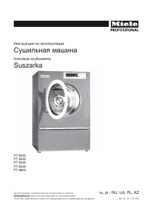 Hướng dẫn sử dụng Miele PT 8255 EL Máy sấy