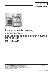 Manual de uso Miele PT 8257 WP Secadora