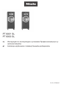 Instrukcja Miele PT 8301 SL Suszarka