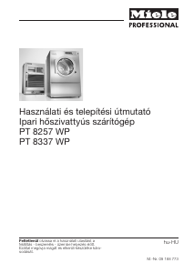 Használati útmutató Miele PT 8337 WP Szárító