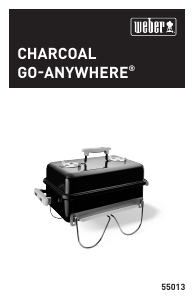 Manual de uso Weber Go-Anywhere Barbacoa