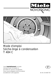 Mode d’emploi Miele T 484 C Sèche-linge