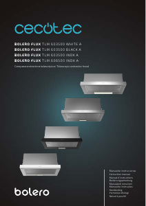 Manual Cecotec Bolero Flux TLM 606500 Inox A Cooker Hood