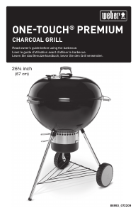 Bedienungsanleitung Weber One-Touch Premium 67cm Barbecue