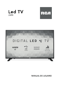 Manual de uso RCA L32DS Televisor de LED