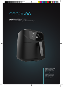 Bedienungsanleitung Cecotec Cecofry Absolute 7600 Fritteuse