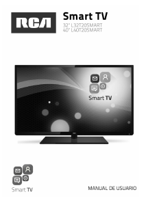 Manual de uso RCA L32T20SMART Televisor de LED