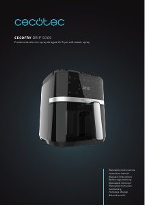 cecotec Cecofry Advance 9000 Window Air Fryer Instruction Manual