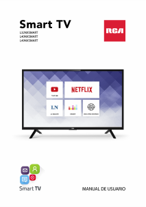 Manual de uso RCA L40NXSMART Televisor de LED