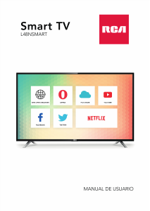 Manual de uso RCA L48NSMART Televisor de LED