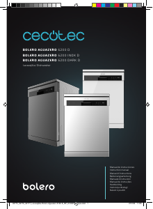 Manual de uso Cecotec Bolero Aguazero 6200 Inox D Lavavajillas