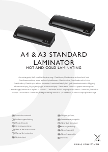 Instrukcja Q-CONNECT KF17001 Laminator