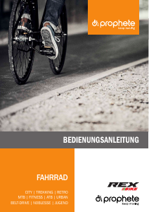 Bedienungsanleitung Prophete 1-S Fahrrad