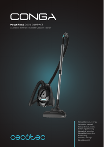 Manual Cecotec Conga Powerbag 2000 Vacuum Cleaner
