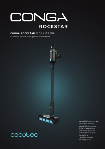 Manual Cecotec Conga Rockstar 2500 X-Treme Vacuum Cleaner