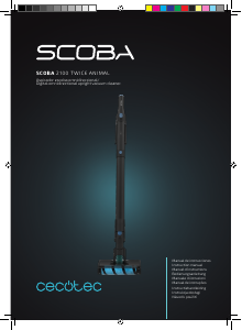 Manual Cecotec Scoba 2100 Twice Animal Vacuum Cleaner
