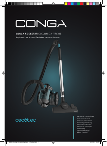 Manual Cecotec Conga Rockstar Multicyclonic Compact X-Treme Vacuum Cleaner