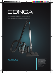 Mode d’emploi Cecotec Conga Rockstar Multicyclonic Compact X-Treme Aspirateur