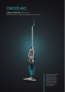 Manual Cecotec Conga Popstar 1000 DuoStick Easy Vacuum Cleaner
