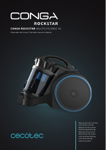 Mode d’emploi Cecotec Conga Rockstar Multicyclonic XXL Aspirateur