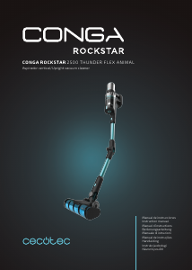 Manuale Cecotec Conga Rockstar 2500 Thunder Flex Animal Aspirapolvere