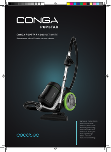 Manual Cecotec Conga PopStar 4000 Ultimate Vacuum Cleaner