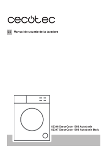 Manual Cecotec Bolero DressCode 1500 Autodosis Máquina de lavar roupa