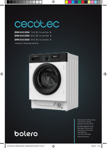 Manual Cecotec Bolero DressCode 940 BI Inverter A Washing Machine